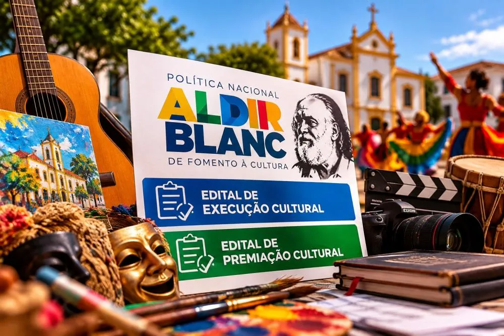 Santa Helena abre inscrições para dois editais culturais com recursos da Política Nacional Aldir Blanc